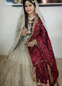 Heavy Embroidered Gown