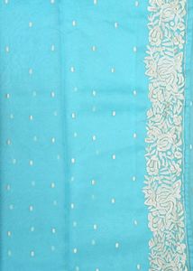 Big Diwali Discount!!!Organza Embroidered Sare
