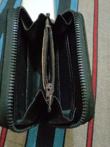 Geometric Black Wallet