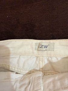 Off White Boyfriend Jeans