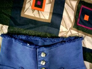 High Waisted Denim Jeans