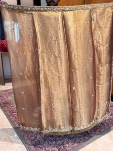 Sangeet Ready To Wear Lehenga Golden Shimmer