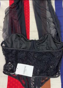 Stylish Black &amp; White Dress