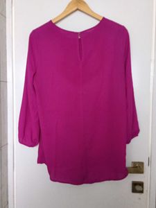 Pink Long Sleeve Top