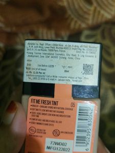 Foundation&#39;s ( Mars BB, Insight, Maybelline)
