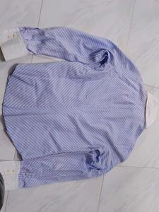 Striped Blue Shirt