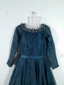 Charcoal Black Partywear Gown (Women&#39;s)