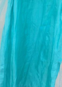 Elegant Aqua Blue frock