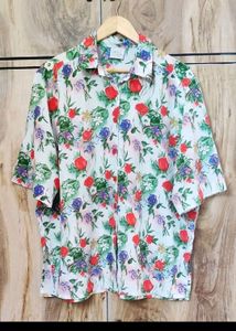 Vintage Floral Print Shirt✨️