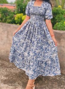 ZWERLON Women A-line Multicolour Dress