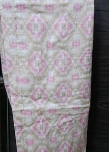 Cream and pink embroidered Orignal Pakistani Lawn
