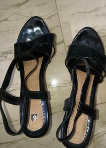 Black Heels Sandals