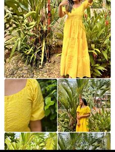 Charming Yellow Maxi Dress