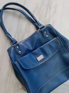 Blue Tote Bag