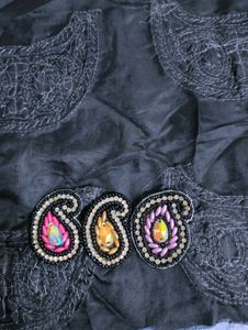 Patch With Stitch Material For Neck
