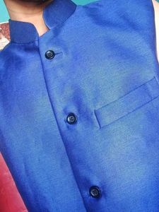 Elegant Blue Waistcoat