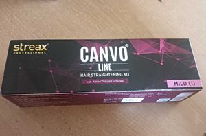 Streax Canvo Hair Straightening Kit