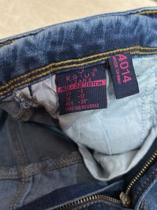 Distressed Denim Jeans