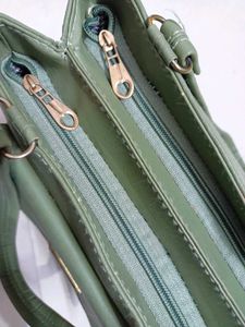 Women Green Handbag