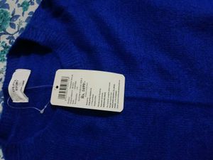 Blue Knit Sweater
