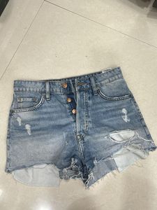 Vintage High Waist Denim Shorts