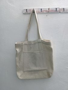Women Tote Bag Beige