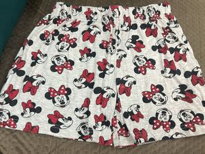 Minnie Mouse Print Shorts