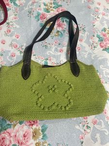 Hand Woven Crochet Bag