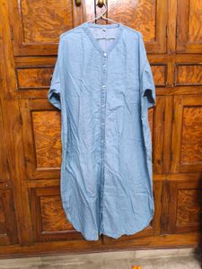 Denim Shirt Dress