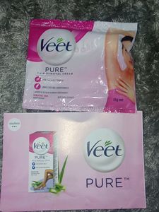 VEET Pure Hair Removal Cream With Free Coupon