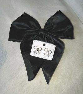 Bow Clip And Earring