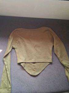 millitary green/olive corset top