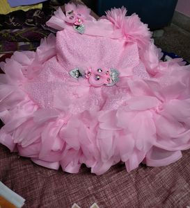 Baby Party Wear Frock