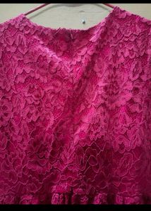 Pink Lace Dress