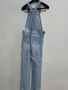 overalls Ajio denim light wash