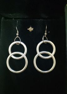Silver Colour Earrings 🤍