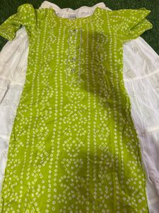 Long Skirt With Kurti Set