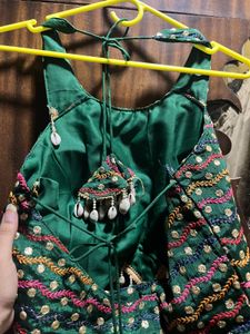 Embroidered Navratri Blouse/Top