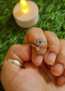 Evil Eye Adjustable Ring💍
