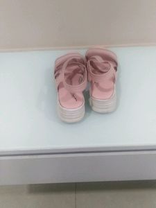 Classic high hills Sandals Pink In Color