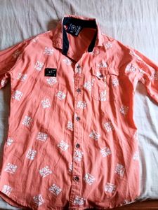 Patterned Casual Shirt