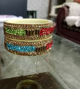 Heavy Stone Bangles