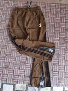 Comfortable Brown Track Pants