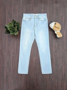 ice blue regular fit jean