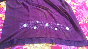 Nakab With Embroidered Sleeves