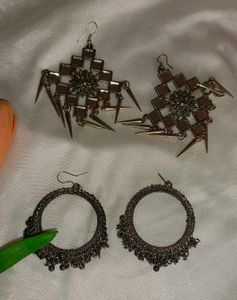 Statement Earrings - Two Unique Pairs