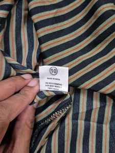 Striped Tunic Top