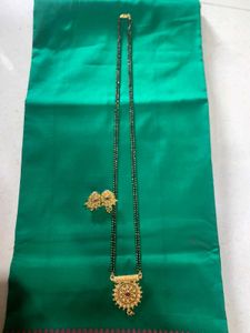 Anti Tarnish Mangalsutra With Earings