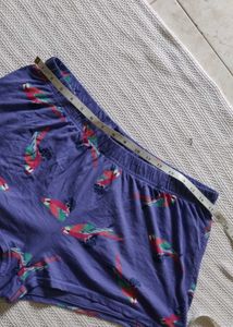 Parrot Print Lounge Shorts