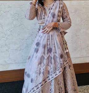 Lavender Lehnga Choli Set!!